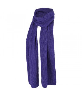 KNIT SJAAL BLUE PURPLE